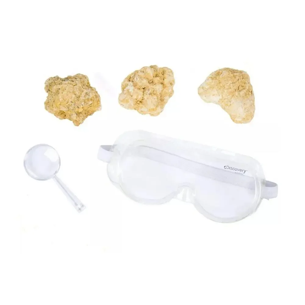 NWT Discovery Kids 2 Crystal Growing Kits & Break Your Own Geodes Kit Bundle